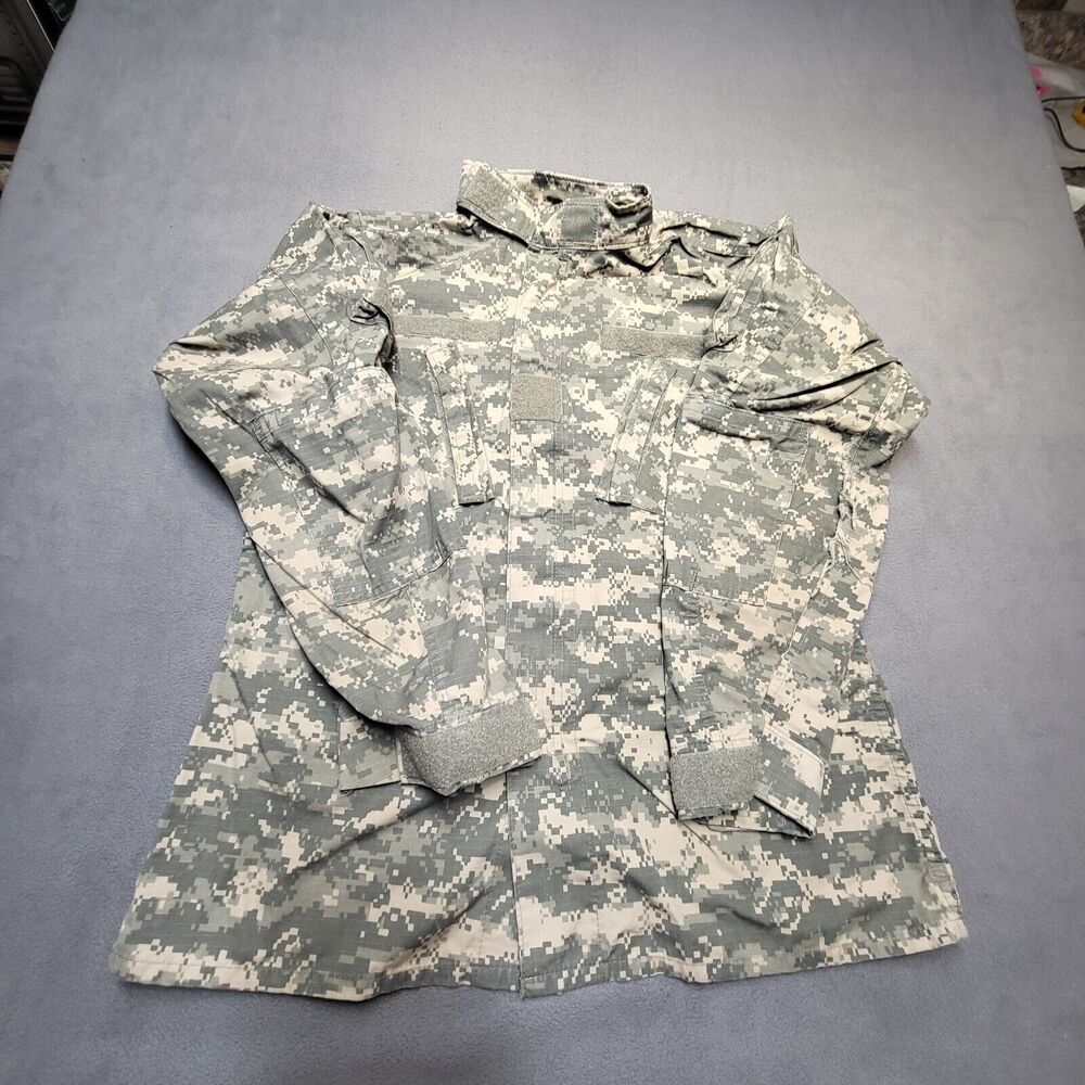 US Military BDU Coat Mens M Digital Camo Ripstop Fatigues Shirt Jacket Hunting